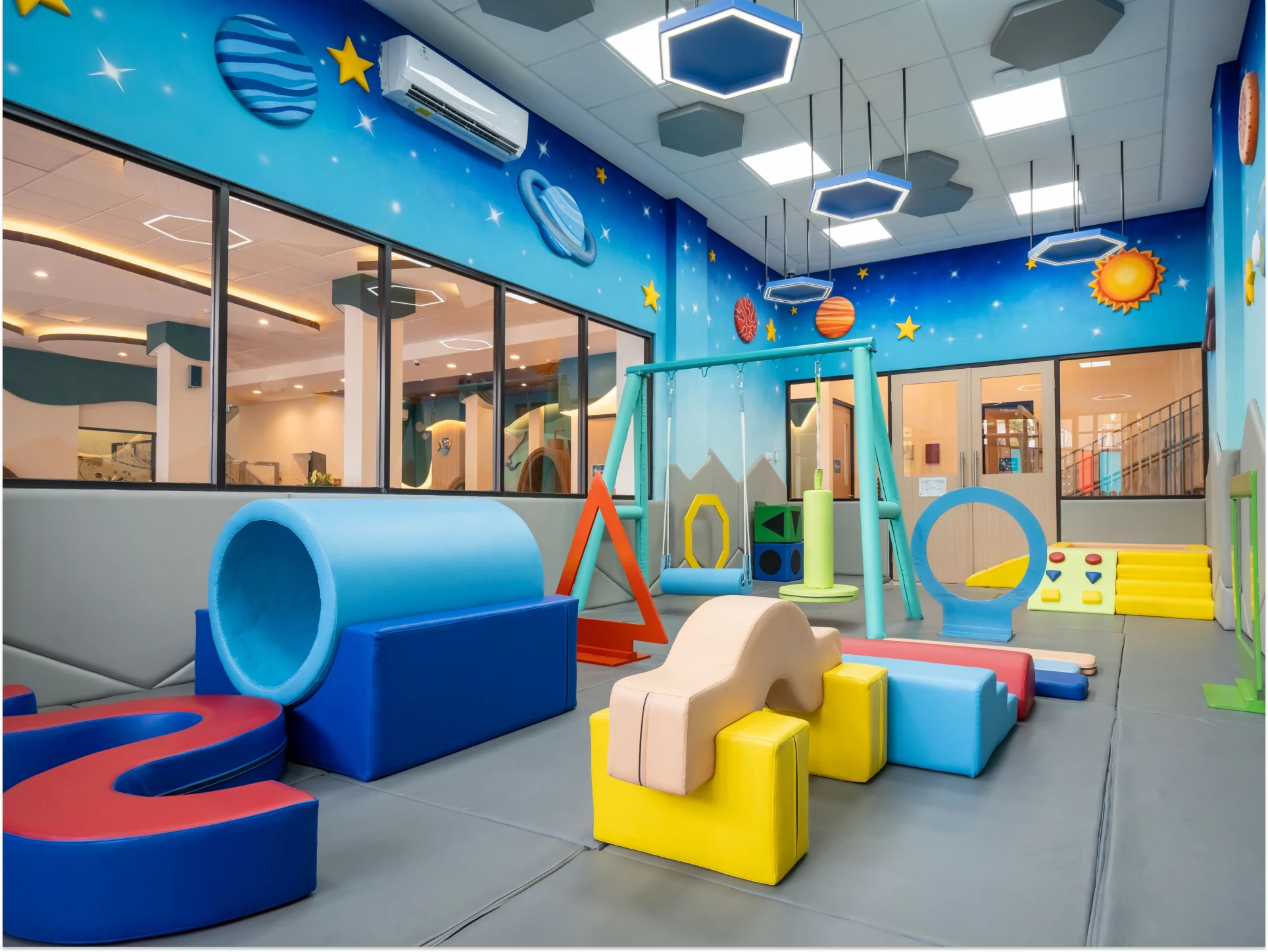 galaxy gym rental for kids