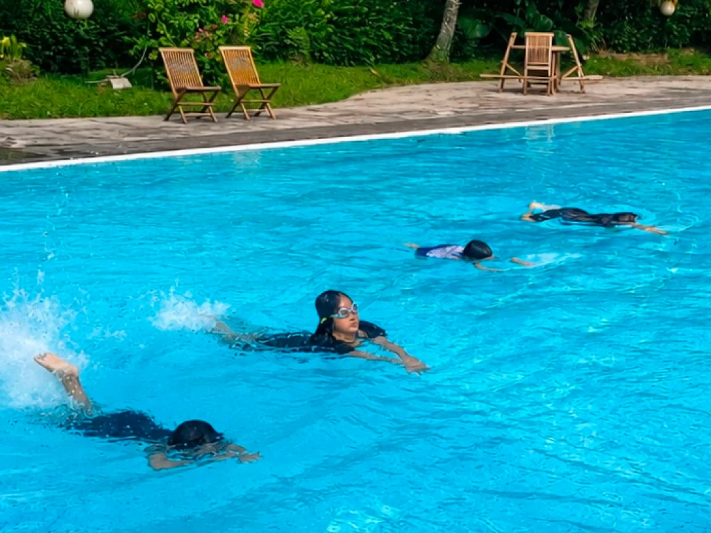 co curricular activities cca swimming sis medan