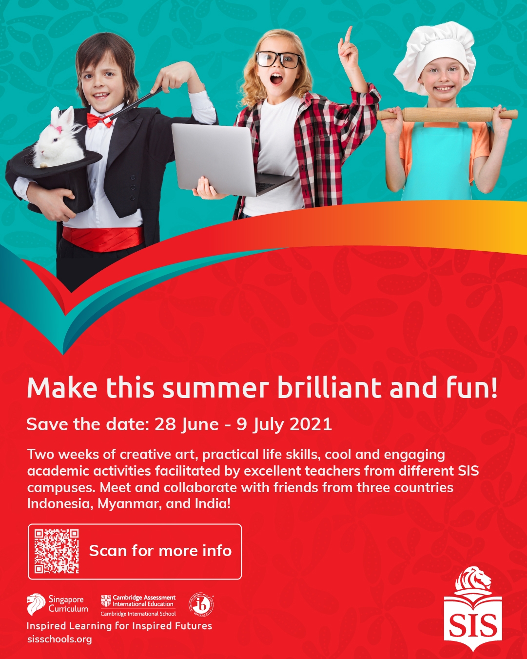 SIS Schools summer programme 2021