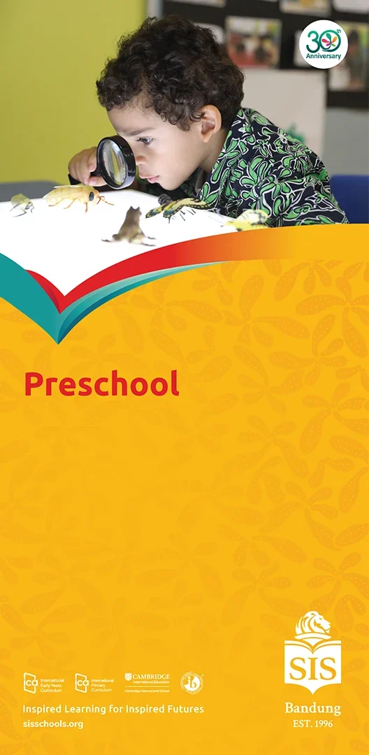 sis bandung preschool brochure