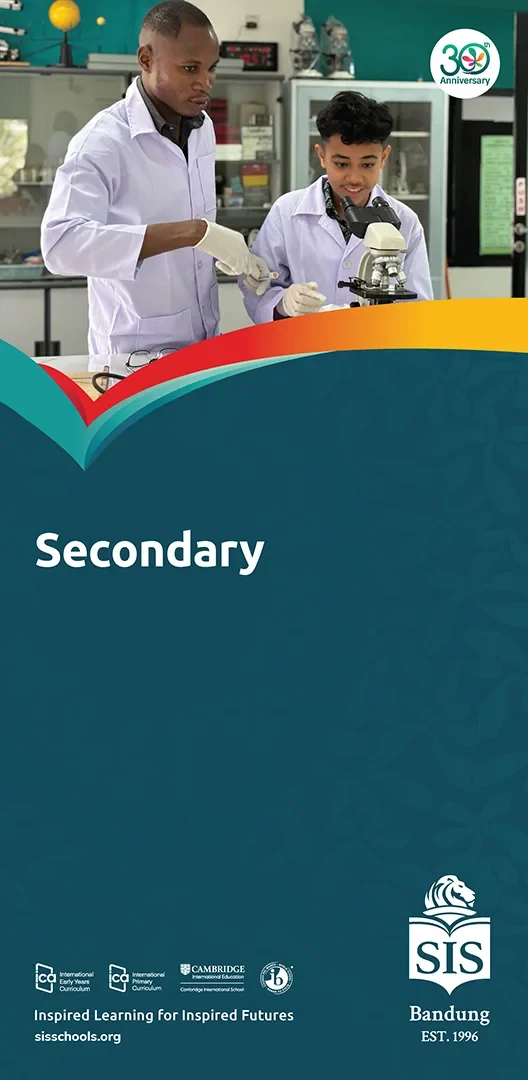 sis bandung secondary school brochure