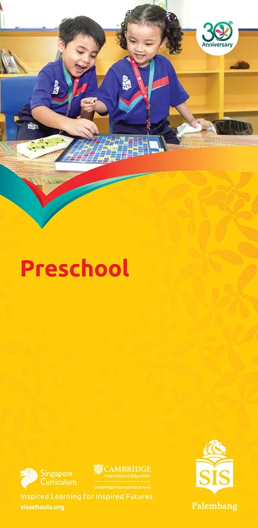 sis palembang preschool brochure