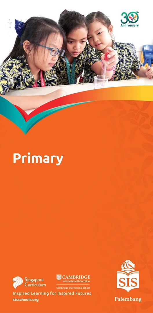 sis palembang primary school brochure
