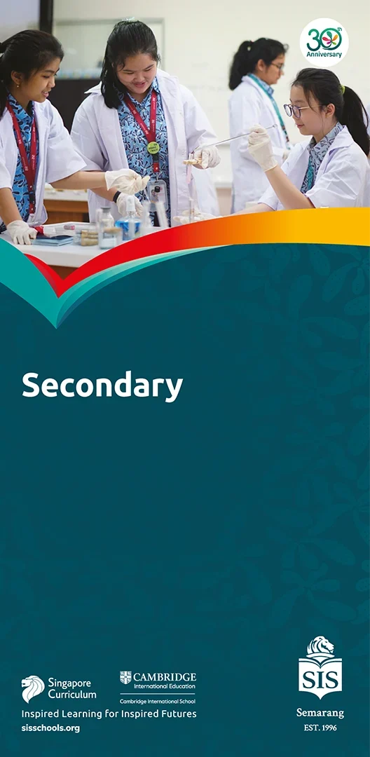 sis semarang secondary school brochure