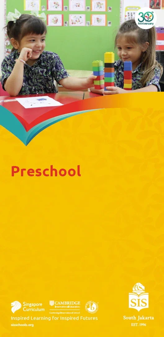 sis south jakarta preschool brochure