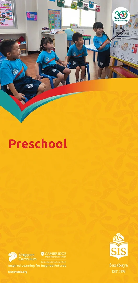 sis surabaya preschool brochure